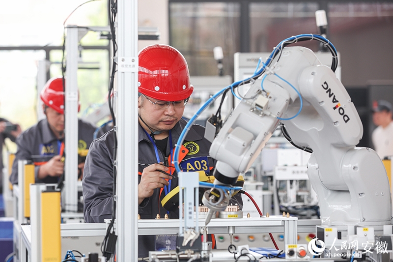 Anhui : un concours d'artisans qualifiés dans le comté de Nanling