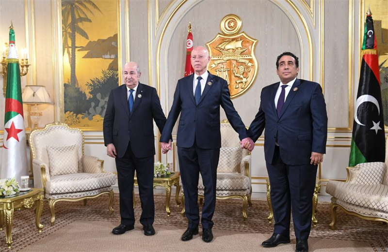 (La présidence tunisienne/Distribution via Xinhua)