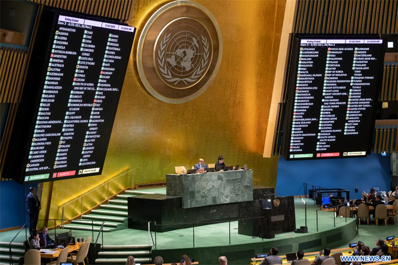 L'Assemblée générale de l'ONU soutient la candidature palestinienne à l'adhésion
