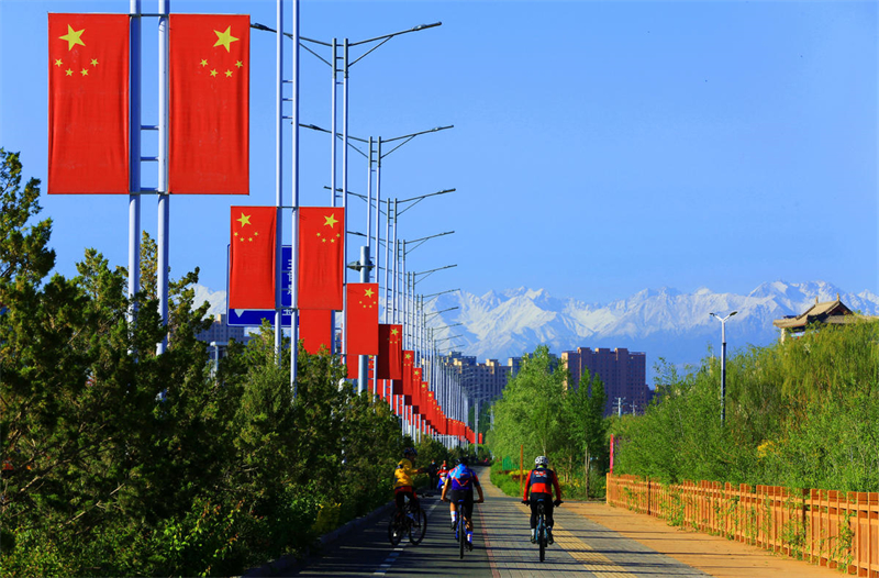 Gansu : les magnifiques paysages de zones humides de Zhangye au début de l'été