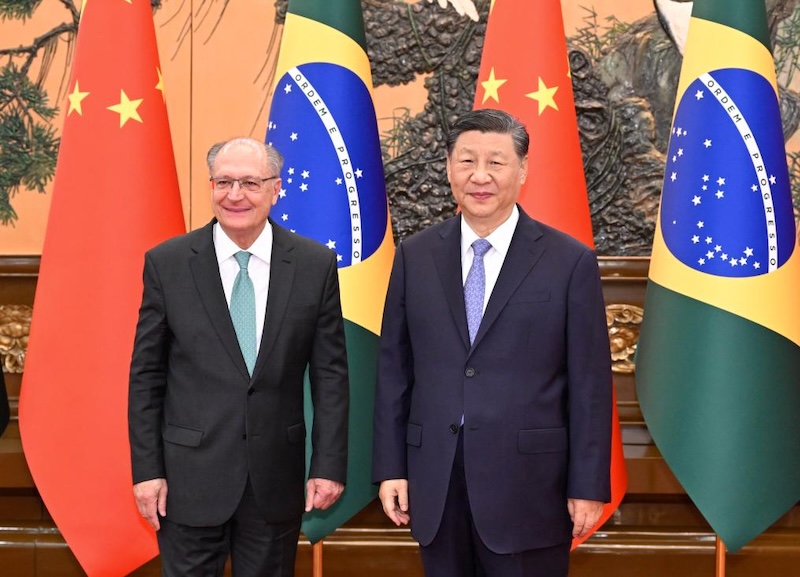 Xi Jinping rencontre le vice-président brésilien