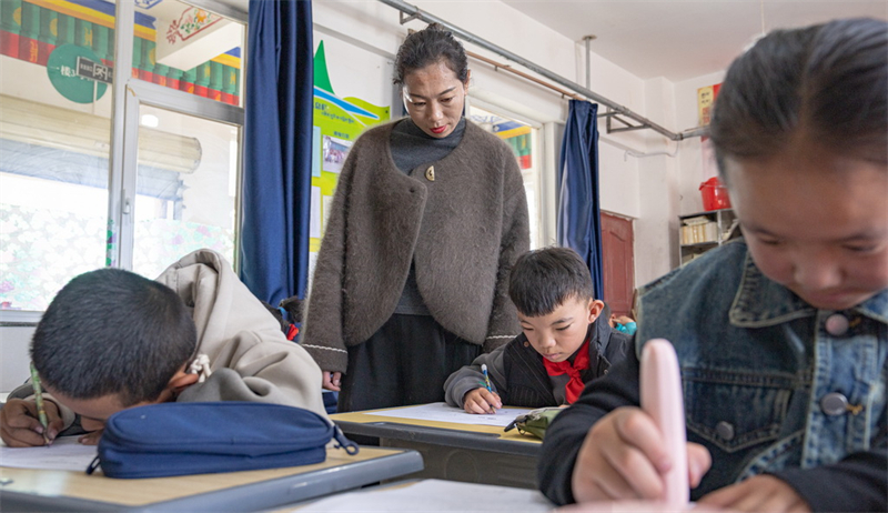 Xizang : l'école primaire d'aide de Bange, « la plus proche du ciel »