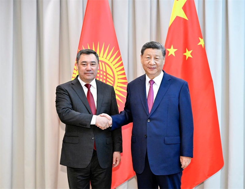 Xi appelle la Chine et le Kirghizistan à promouvoir une coopération de haute qualité dans le cadre de l'Initiative la Ceinture et la Route