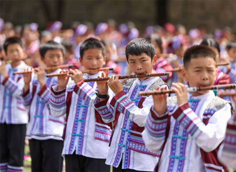 Guizhou : à Yuping, les activités de récréation favorisent la santé et la croissance des élèves