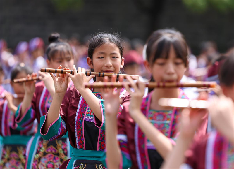 Guizhou : à Yuping, les activités de récréation favorisent la santé et la croissance des élèves