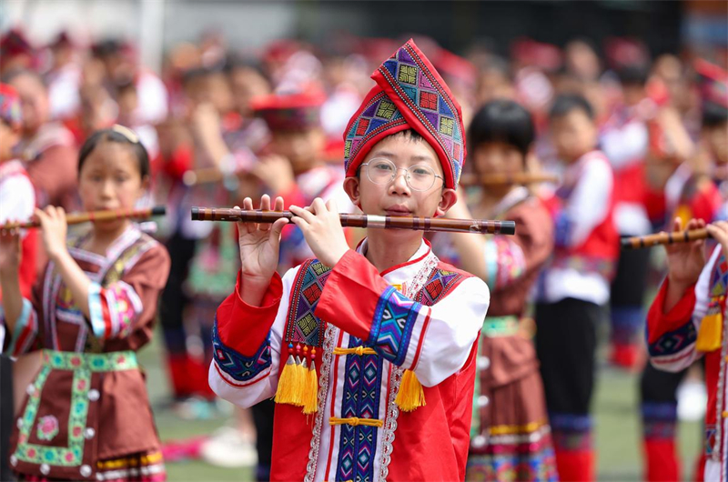 Guizhou : à Yuping, les activités de récréation favorisent la santé et la croissance des élèves