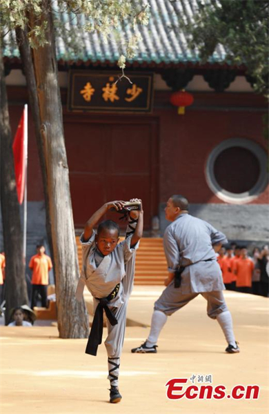 Henan : 10 pratiquants de 47 pays récompensés par le titre d'« étoile du kung-fu Shaolin »