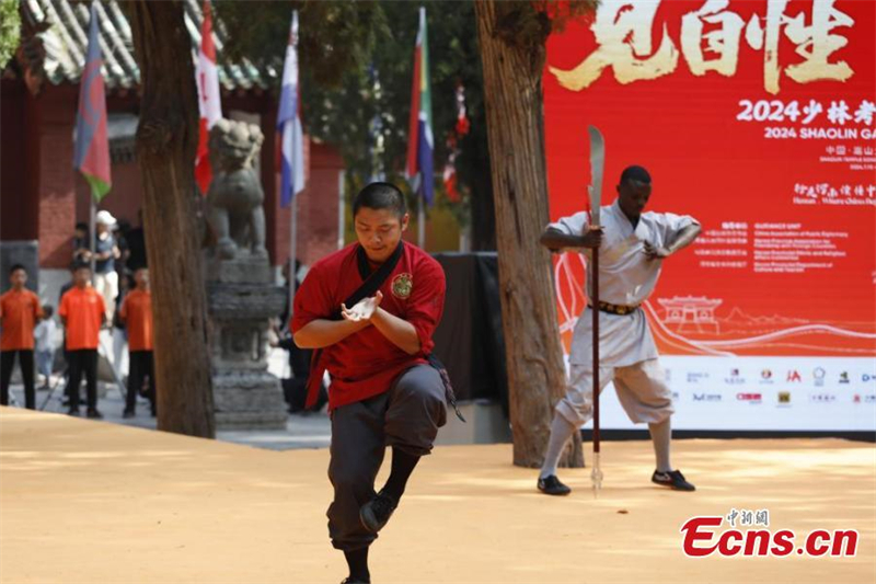 Henan : 10 pratiquants de 47 pays récompensés par le titre d'« étoile du kung-fu Shaolin »