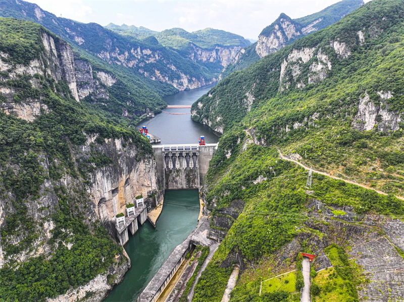 Guizhou : la centrale hydroélectrique de Suofengying, magnifique et pittoresque au cœur des montagnes