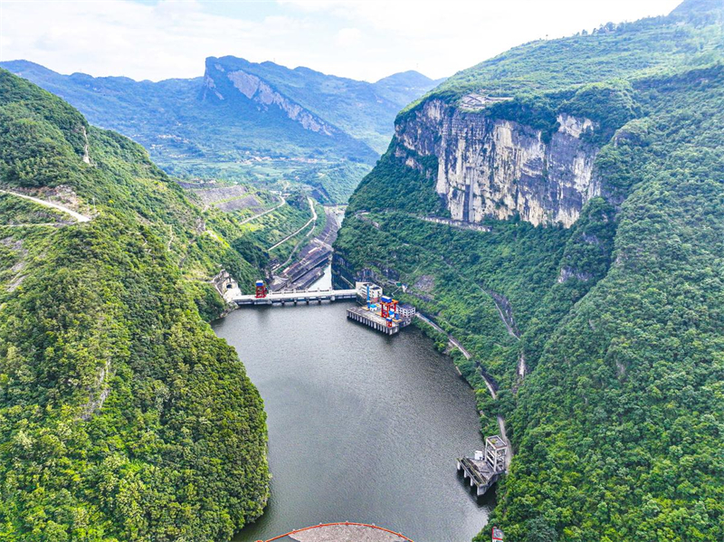 Guizhou : la centrale hydroélectrique de Suofengying, magnifique et pittoresque au cœur des montagnes