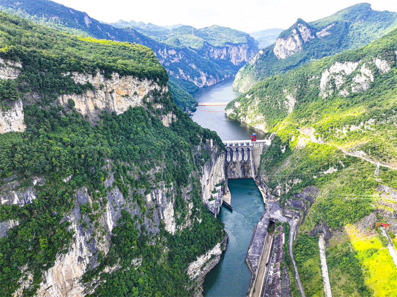 Guizhou : la centrale hydroélectrique de Suofengying, magnifique et pittoresque au cœur des montagnes