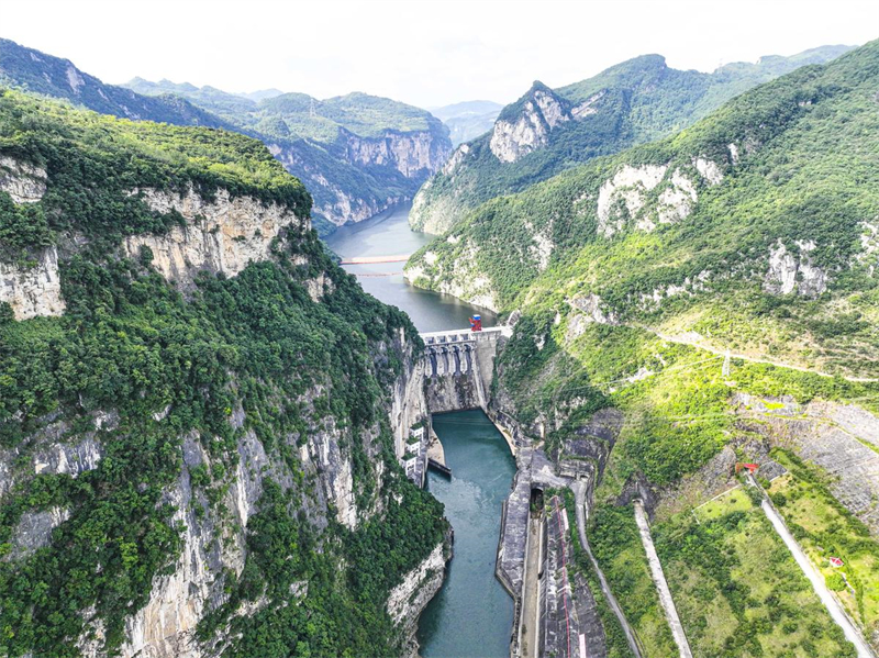 Guizhou : la centrale hydroélectrique de Suofengying, magnifique et pittoresque au cœur des montagnes