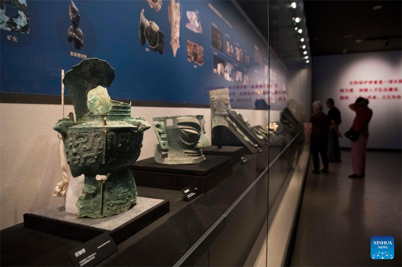 Sichuan : des objets présentés au Musée de Sanxingdui dans le cadre d'une nouvelle exposition