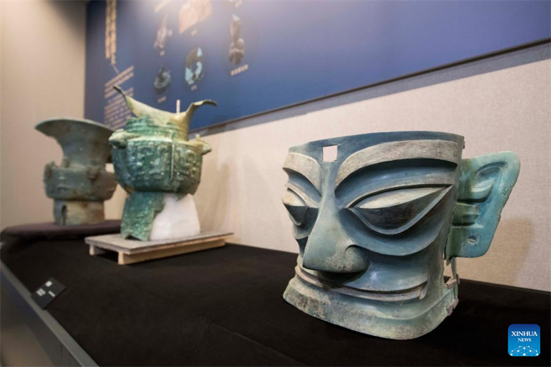 Sichuan : des objets présentés au Musée de Sanxingdui dans le cadre d'une nouvelle exposition