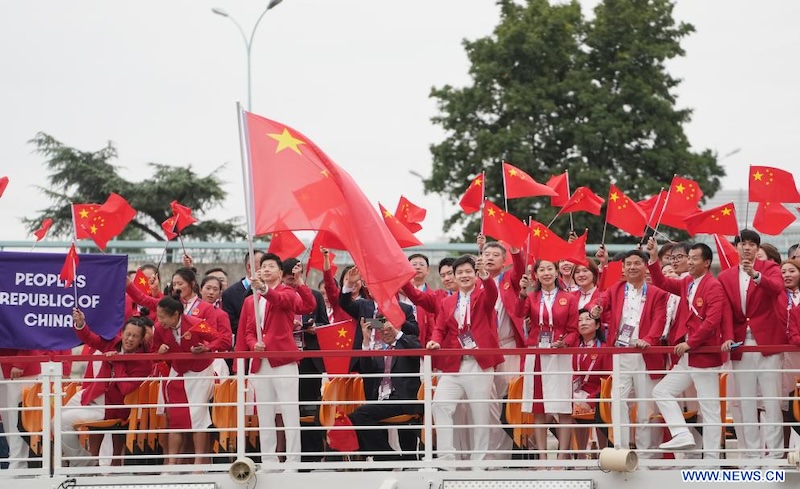 France : cérémonie d'ouverture des Jeux olympiques de Paris 2024