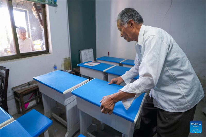 Henan : histoire en photos d'un enseignant qui a consacré toute sa vie à l'éducation