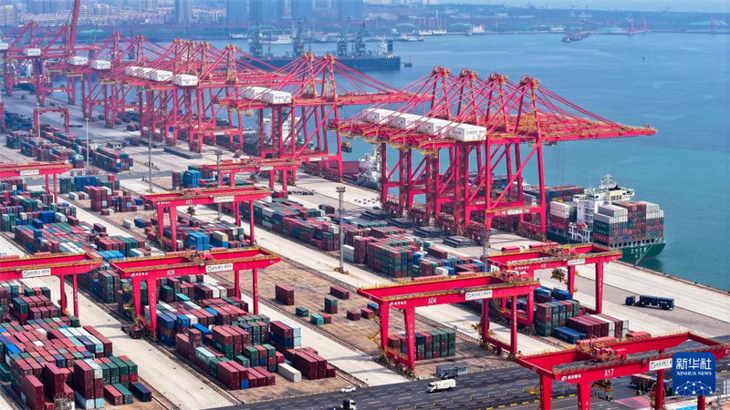 Shandong : le débit de fret du port de Rizhao continue d'augmenter