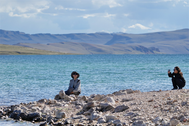 Xizang : le magnifique lac Tso Ngön à Nagqu