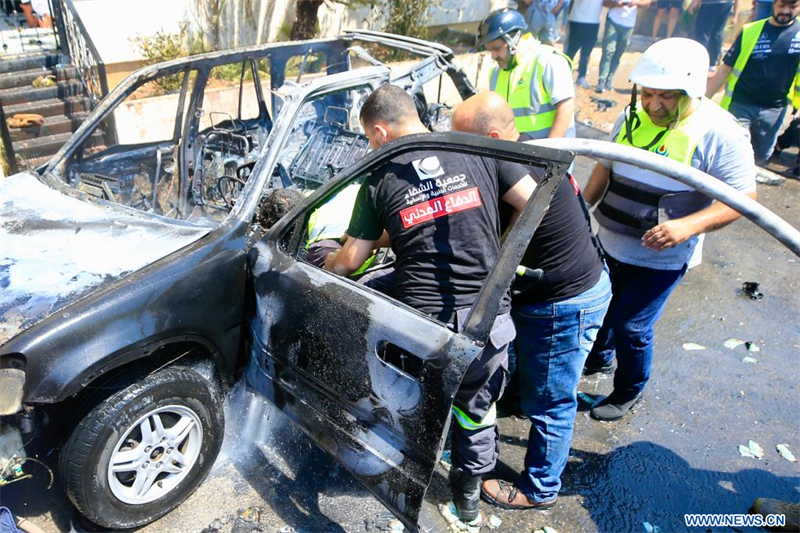 Liban : frappe aérienne israélienne à Sidon