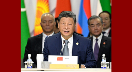 Xi exhorte les pays des BRICS Plus à œuvrer à la sécurité commune, au développement et à l'harmonie entre les civilisations