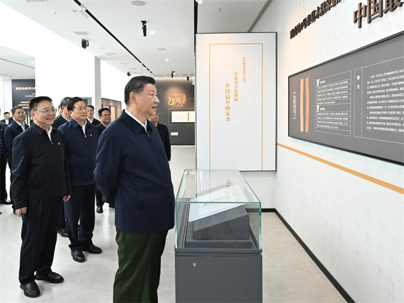 Xi Jinping inspecte la province centrale du Hubei