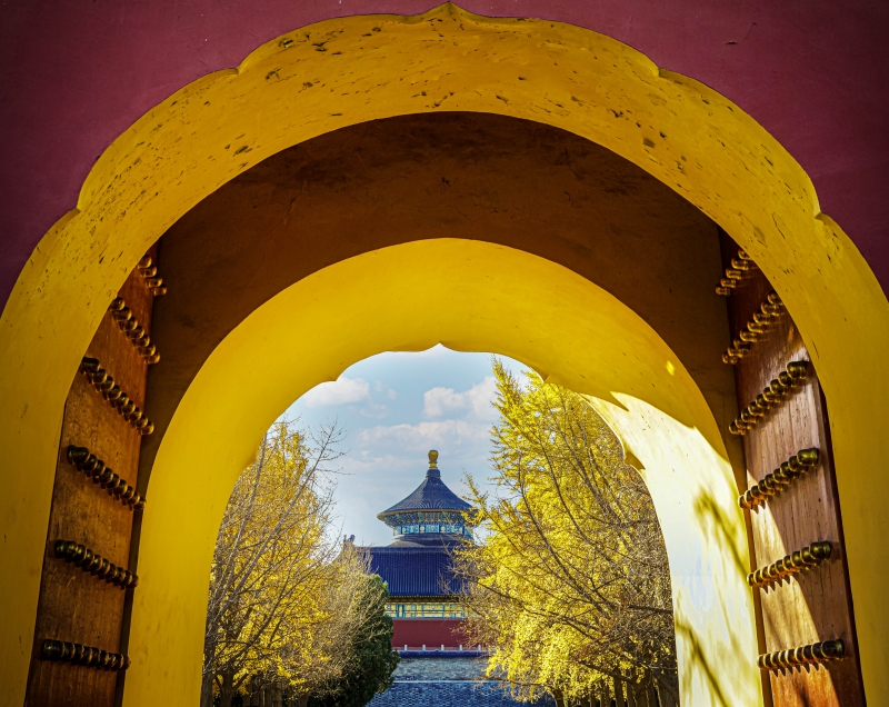 En photos : les magnifiques paysages au début de l'hiver le long de l'axe central de Beijing