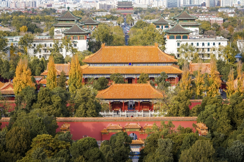 En photos : les magnifiques paysages au début de l'hiver le long de l'axe central de Beijing