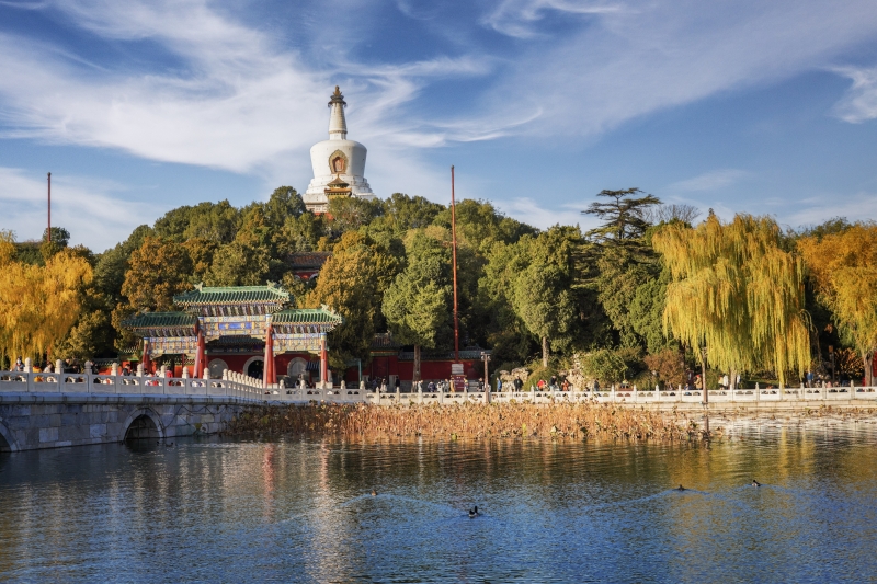 En photos : les magnifiques paysages au début de l'hiver le long de l'axe central de Beijing