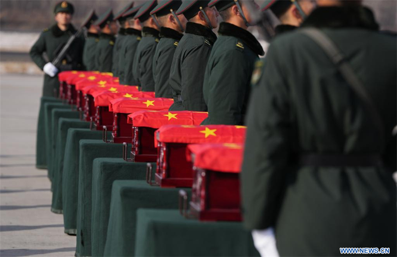 Retour des dépouilles de 43 martyrs chinois depuis la République de Corée