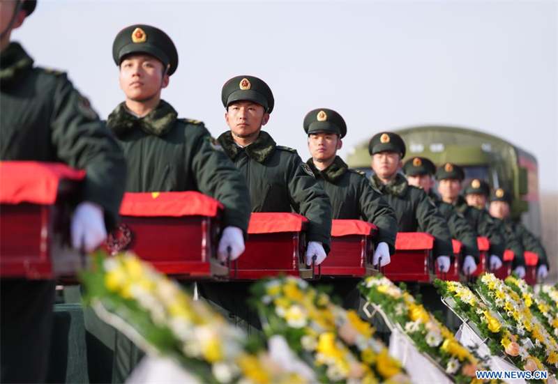 Retour des dépouilles de 43 martyrs chinois depuis la République de Corée