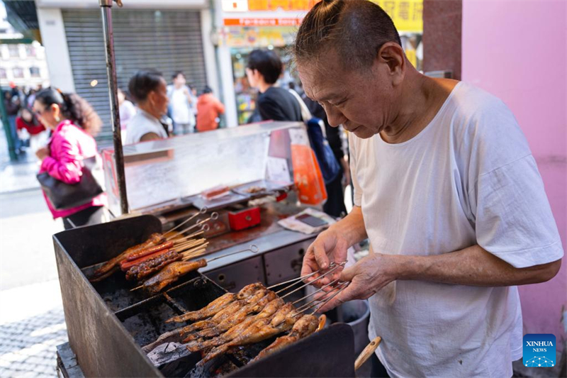 En photos : les spécialités culinaires de rue à Macao