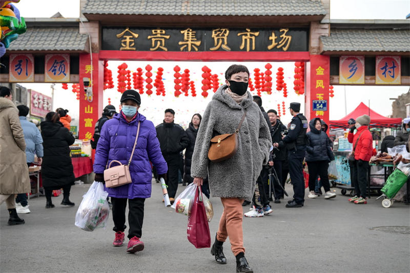 Ningxia : à Yinchuan, les marchés ruraux ont une forte saveur du Nouvel An