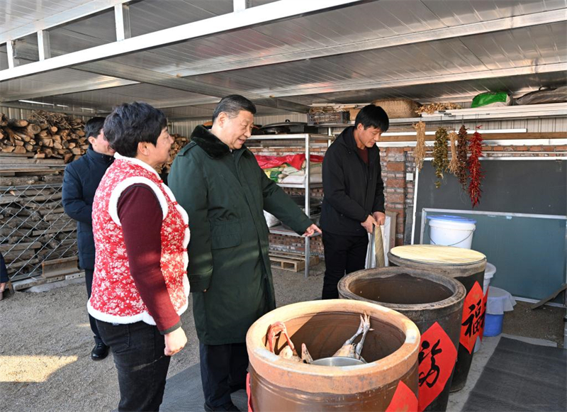 Xi Jinping rend visite aux habitants touchés par les inondations dans le nord-est de la Chine