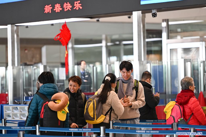 Chine : arrivées à l'Aéroport international de la capitale de Beijing