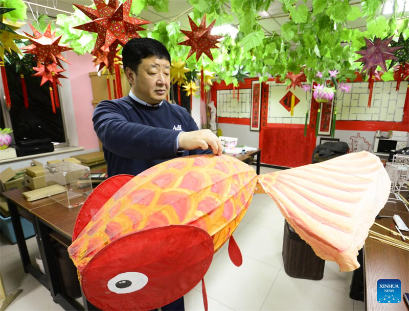 Histoire en photos d'un fabricant de lanternes traditionnelles de Beijing