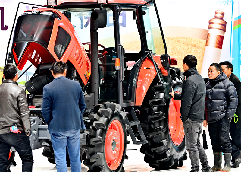 Jiangxi : ouverture du 5e Salon des machines et technologies agricoles du Centre à Nanchang