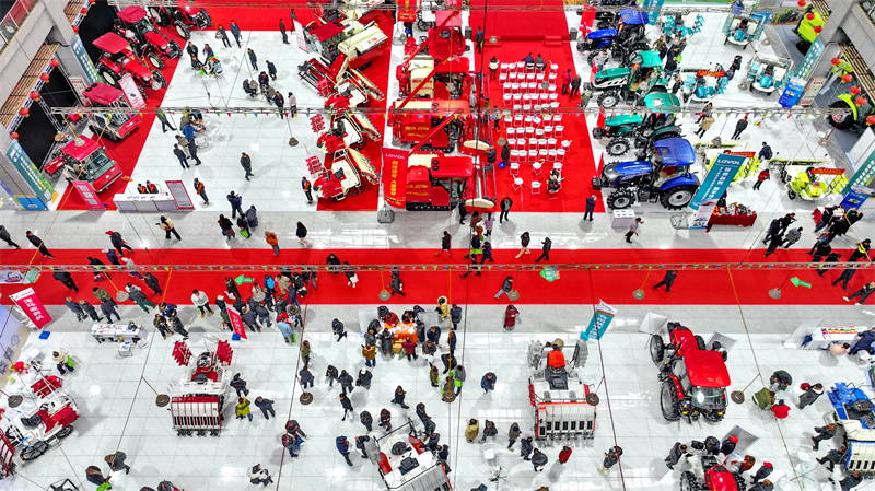 Jiangxi : ouverture du 5e Salon des machines et technologies agricoles du Centre à Nanchang