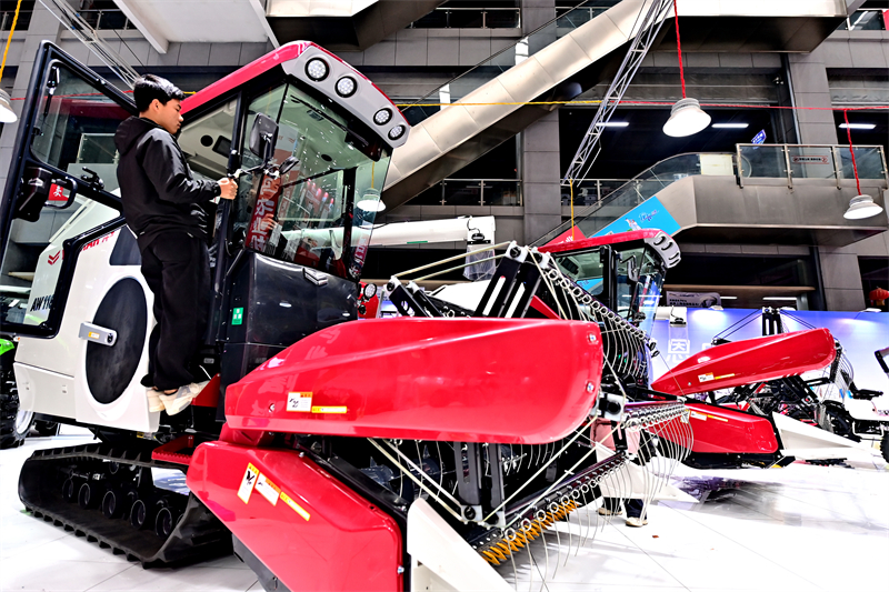 Jiangxi : ouverture du 5e Salon des machines et technologies agricoles du Centre à Nanchang