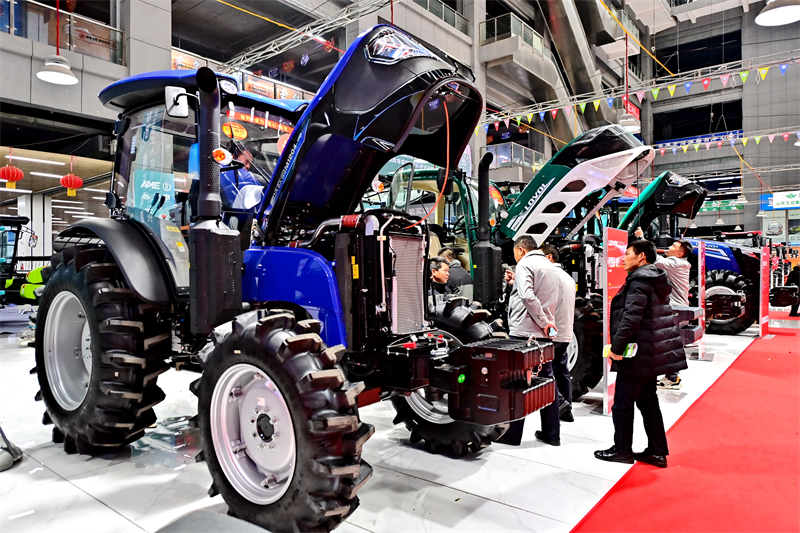 Jiangxi : ouverture du 5e Salon des machines et technologies agricoles du Centre à Nanchang