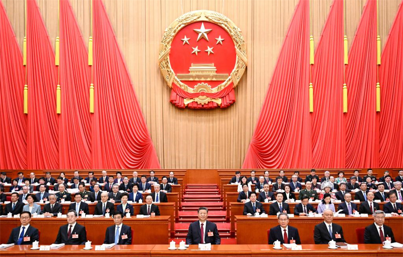 Début de la session annuelle de l'organe législatif national de la Chine