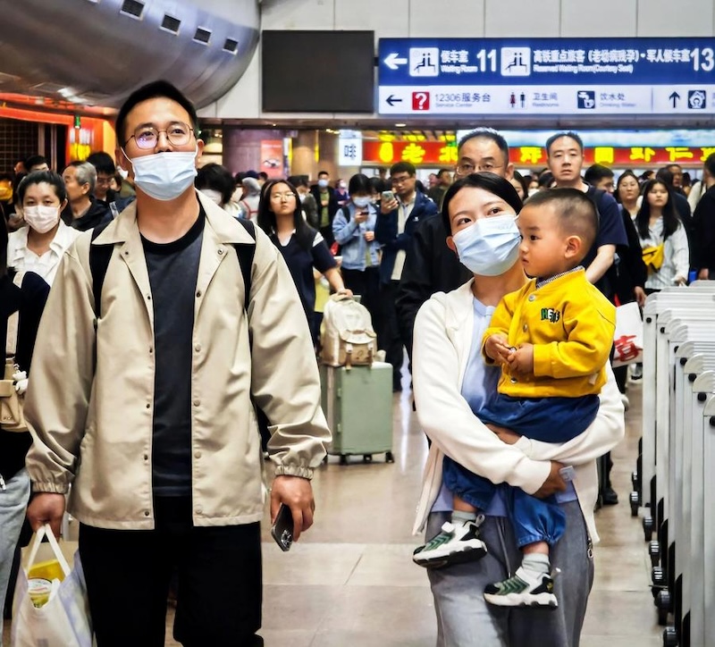 Chine : pic des déplacements pour les vacances du 1er mai