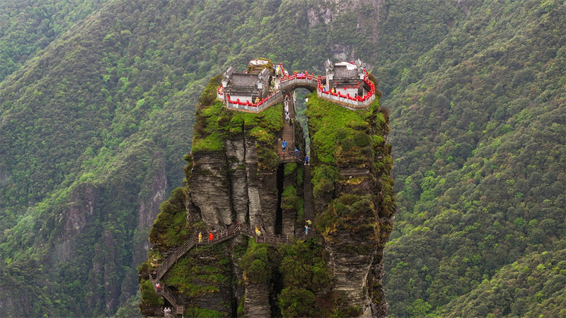 Guizhou : les paysages pittoresques du mont Fanjing à Tongren