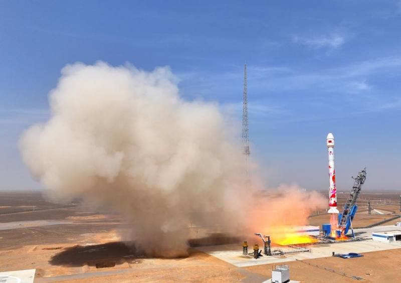 Une fusée commerciale chinoise envoie six satellites dans l'espace