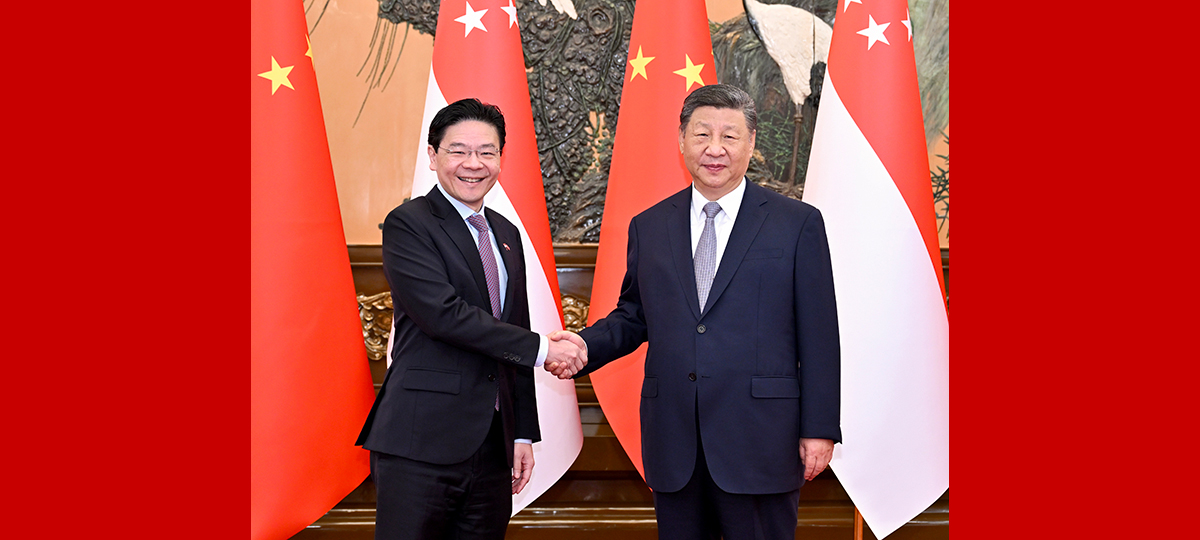 Xi Jinping rencontre le PM singapourien, appelant à renforcer la coopération Chine-Singapour