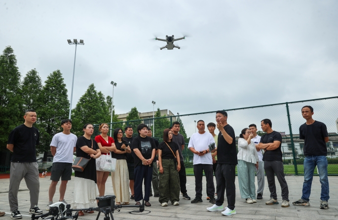 Zhejiang : Huzhou soutient la formation à l'utilisation de drones