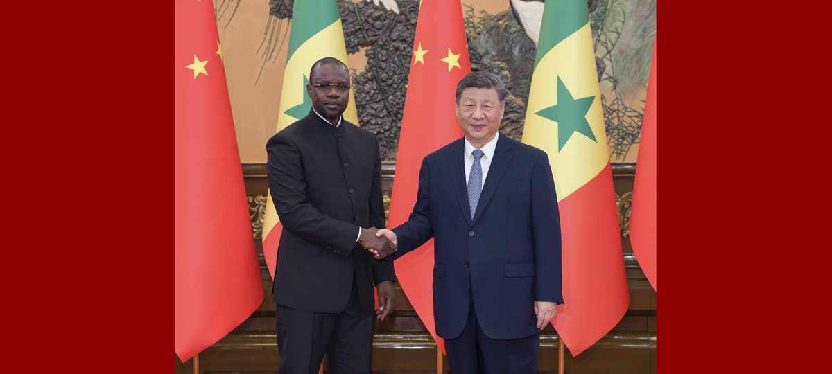 Xi Jinping rencontre le PM sénégalais