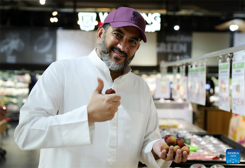 Les litchis de Chine séduisent Dubaï
