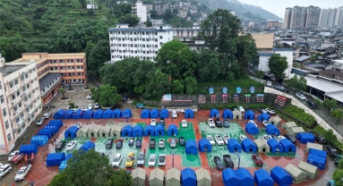 Evacuation et réinstallation organisées dans un district du sud-ouest de la Chine en alerte maximale aux inondations