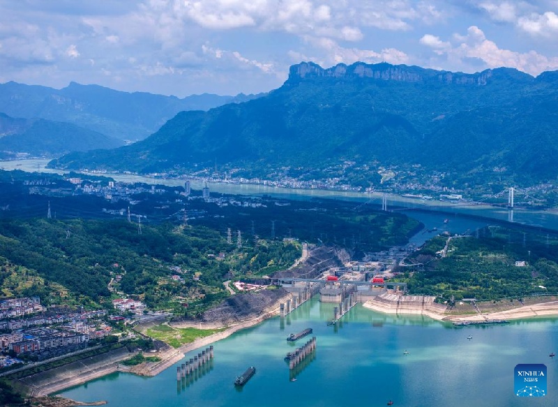 Le débit de fret via le barrage des Trois Gorges a atteint 83 millions de tonnes au premier semestre 2025