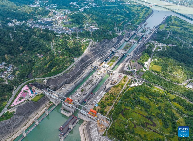 Le débit de fret via le barrage des Trois Gorges a atteint 83 millions de tonnes au premier semestre 2025